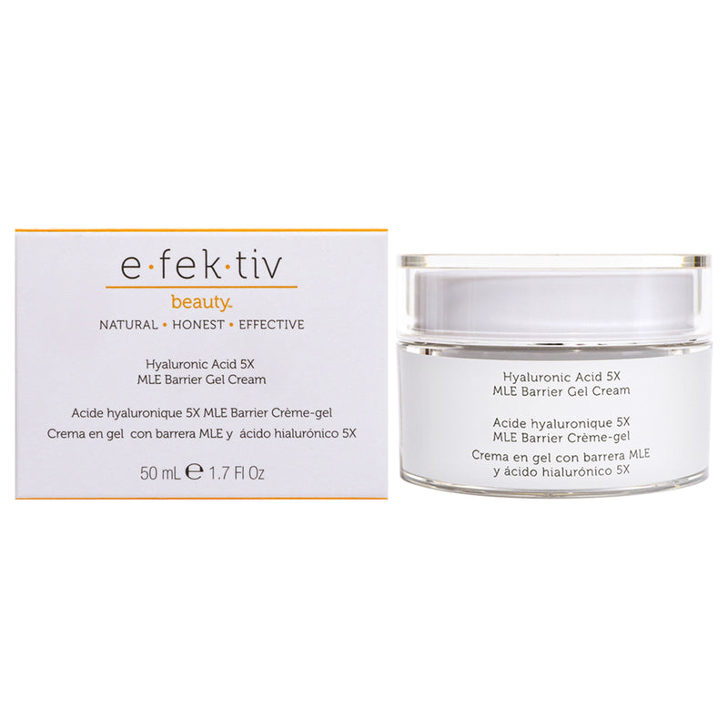 Hyaluronic Acid 5X MLE Barrier Gel Cream by e.fek.tiv for Unisex - 1.7 oz Lotion