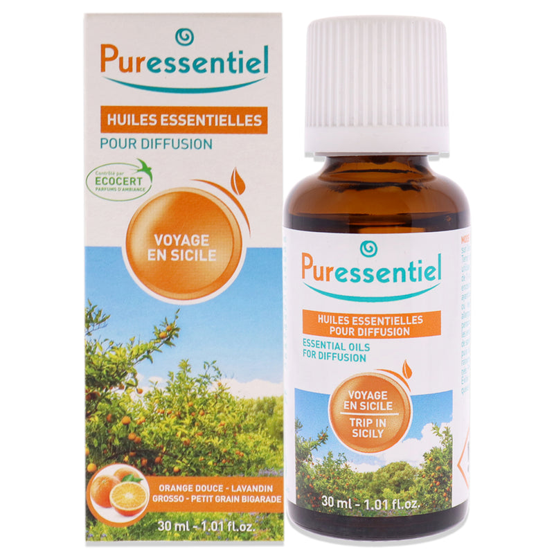 Puressentiel Diffusion Essential Oil - Trip in Sicily by Puressentiel for Unisex - 1.01 oz Oil