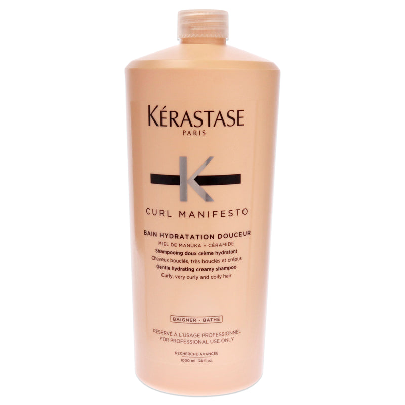 Kerastase Curl Manifesto Hydrating Shampoo by Kerastase for Unisex - 34 oz Shampoo