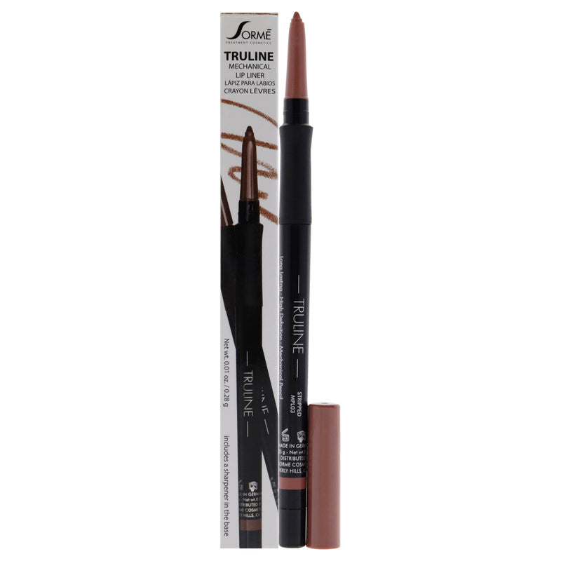 Sorme Cosmetics Truline Mechanical Lipliner - MPL03 Stripped by Sorme Cosmetics for Women - 0.01 oz Lipliner