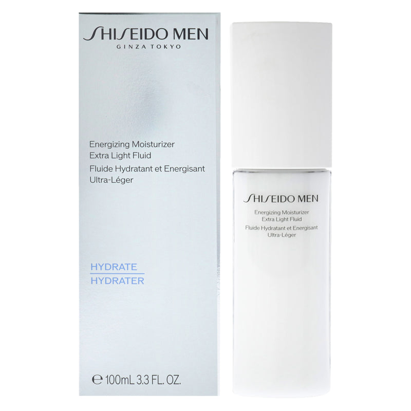 Shiseido Energizing Moisturizer by Shiseido for Men - 3.3 oz Moisturizer