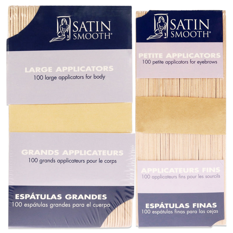 Satin Smooth Large Applicators by Satin Smooth for Women - 100 Pc Sticks