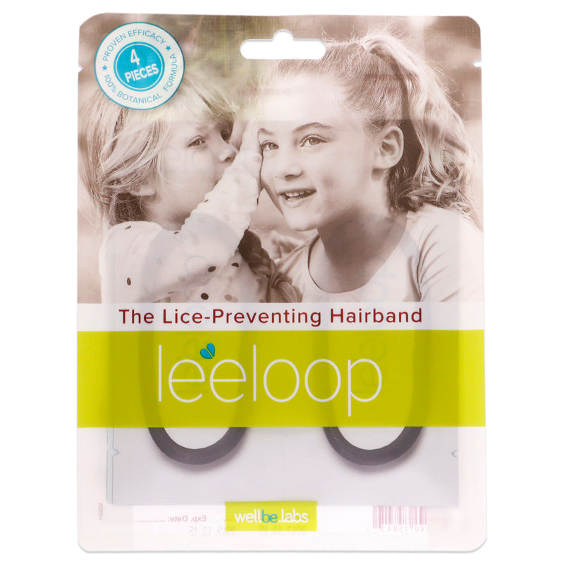 Leeloop The Lice-Preventing Hairband by Leeloop for Women - 4 Pc Hair Tie