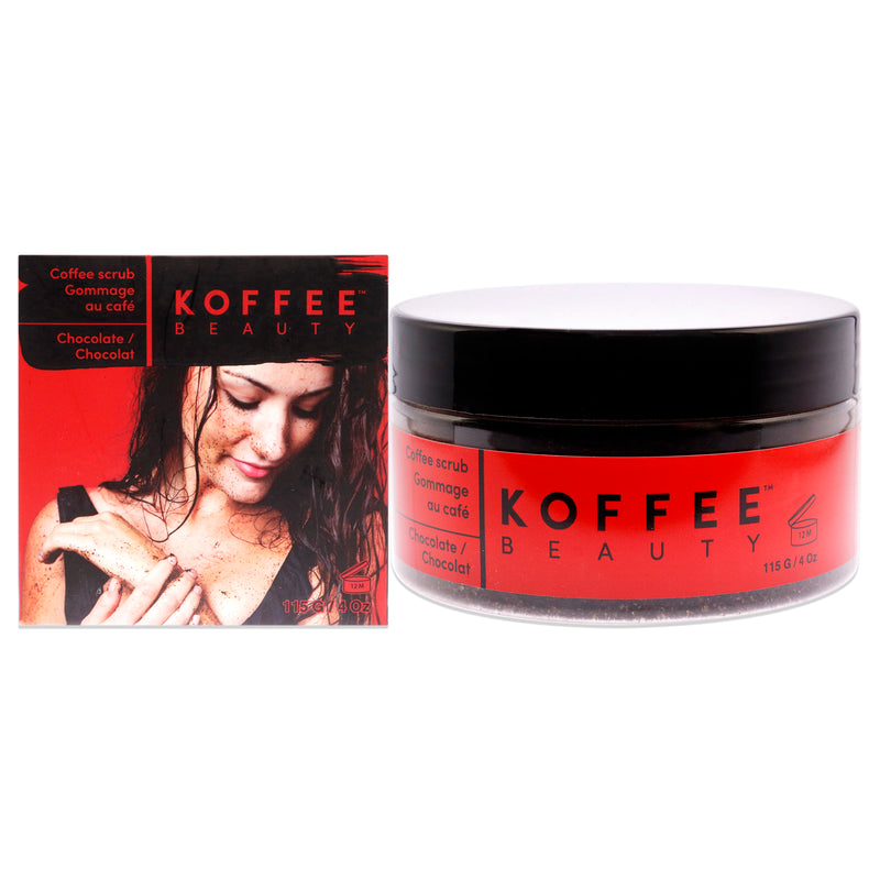 Koffee Beauty Coffee Scrub - Chocolate by Koffee Beauty for Unisex - 4 oz Scrub