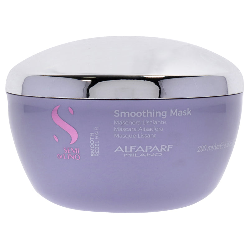 Alfaparf Milano Semi Di Lino Smoothing Mask by Alfaparf Milano for Unisex - 6.76 oz Masque