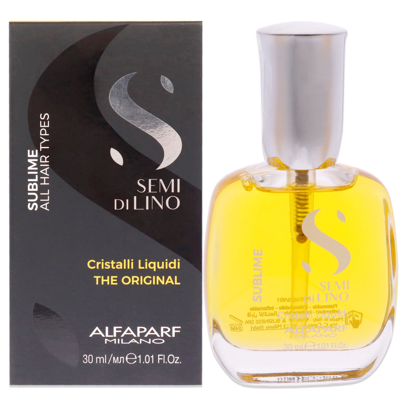 Alfaparf Milano Sublime Cristalli Liquidi The Original by Alfaparf Milano for Unisex - 1.01 oz Serum