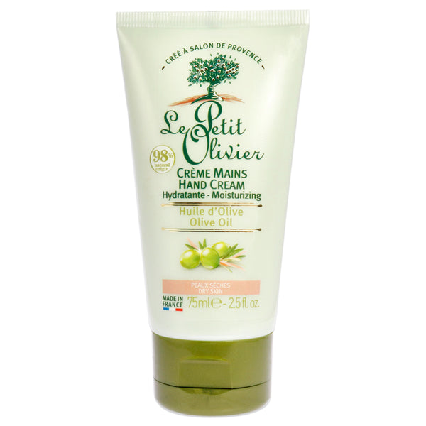 Le Petit Olivier Moisturizing Hand Cream - Olive Oil by Le Petit Olivier for Women - 2.5 oz Cream