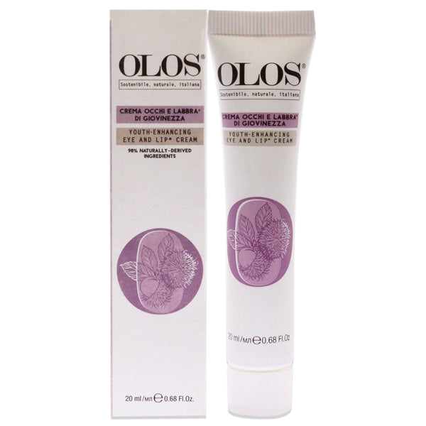 Olos Youth-enhancing Eye and Lip Cream by Olos for Unisex - 0.68 oz Cream