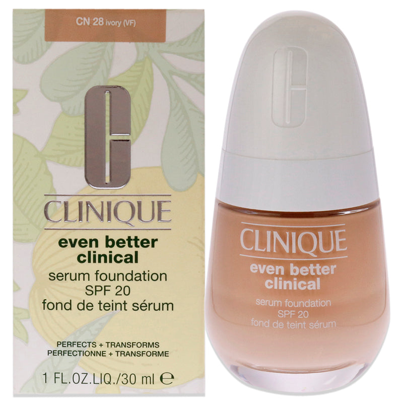 Clinique Even Better Clinical Serum Foundation SPF 20 - CN 28 Ivory by Clinique for Women - 1 oz Foundation