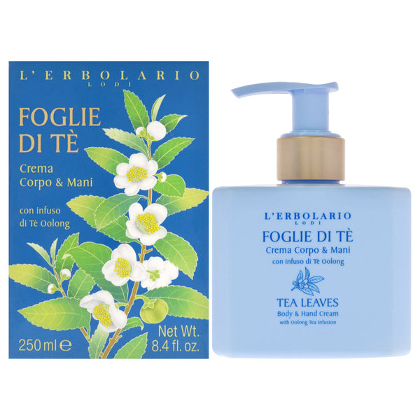 Lerbolario Body and Hand Cream - Tea Leaves by Lerbolario for Unisex - 8.4 oz Cream