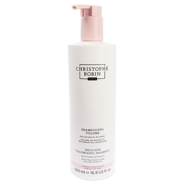 Christophe Robin Delicate Volumizing Shampoo with Rose Extracts by Christophe Robin for Unisex - 16.9 oz Shampoo