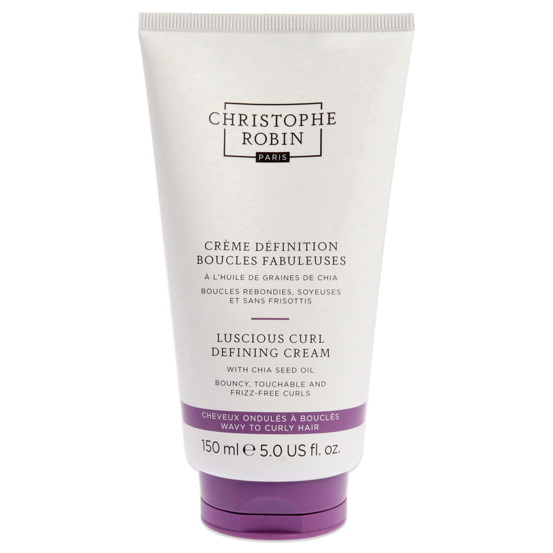 Christophe Robin Luscious Curl Defining Cream by Christophe Robin for Unisex - 5 oz Cream