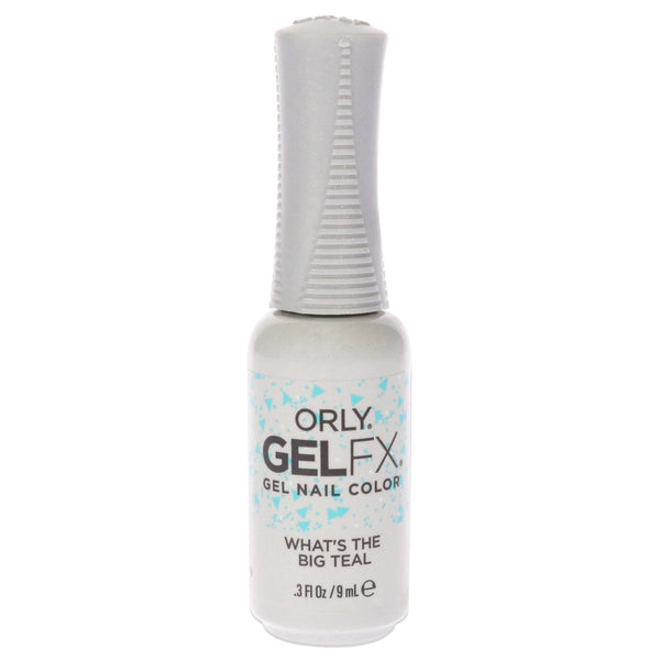 Orly Gel Fx Gel Nail Color - 3000019 Whats The Big Teal by Orly for Women - 0.3 oz Nail Polish