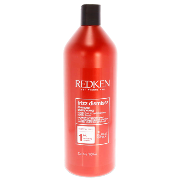 Redken Frizz Dismiss Shampoo-NP by Redken for Unisex - 33.8 oz Shampoo