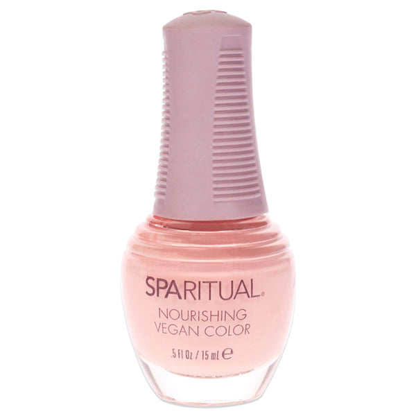 SpaRitual Nourishing Vegan Color - Breath of Joy by SpaRitual for Women - 0.5 oz Nail Polish