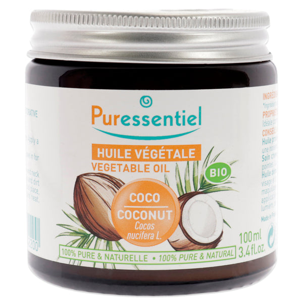 Puressentiel Organic Vegetable Oil - Coconut by Puressentiel for Unisex - 3.4 oz Oil