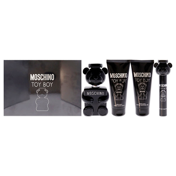 Moschino Moschino Toy Boy For Men - 4 Pc Gift Set 90ml/3.4oz