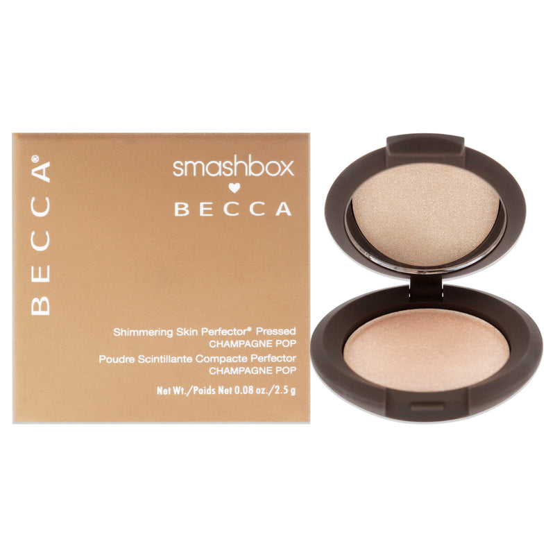 Smashbox Becca Shimmering Skin Perfector Pressed Highlighter - Champagne Pop by SmashBox for Women - 0.08 oz Highlighter