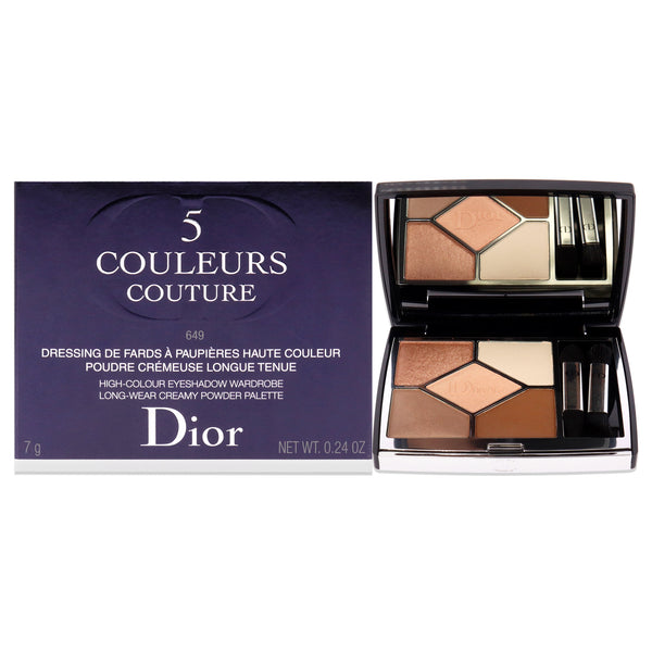 Christian Dior 5 Couleurs Eyeshadow Palette - 649 Nude Dress by Christian Dior for Women - 0.24 oz Eye Shadow