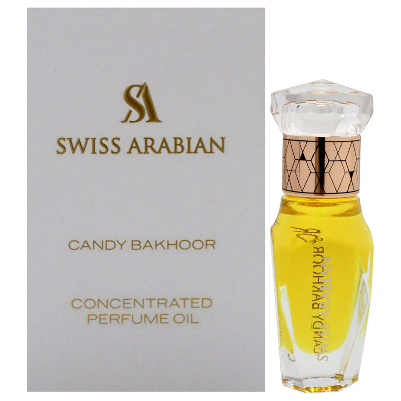 Swiss Arabian Candy Bakhoor by Swiss Arabian for Unisex - 0.4 oz Parfum Oil