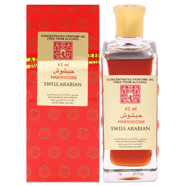 Swiss Arabian Habshoosh ER8E by Swiss Arabian for Unisex - 3.2 oz Parfum Oil