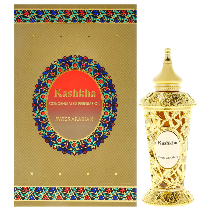 Swiss Arabian Kashkha by Swiss Arabian for Unisex - 0.6 oz Parfum Oil