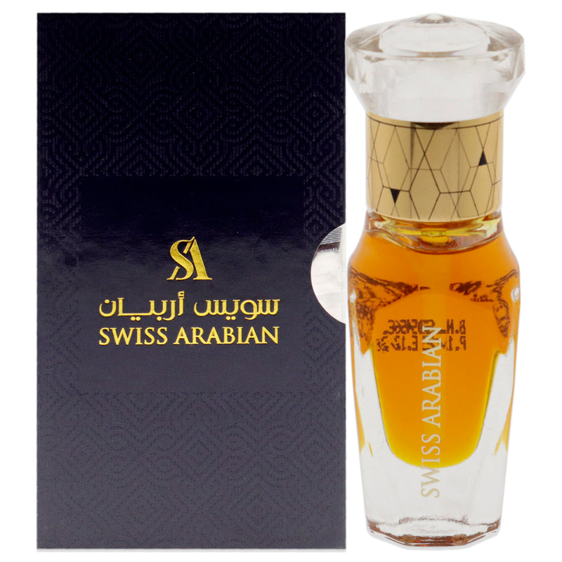 Swiss Arabian Mukhalat Dhahabi by Swiss Arabian for Unisex - 0.4 oz Parfum Oil