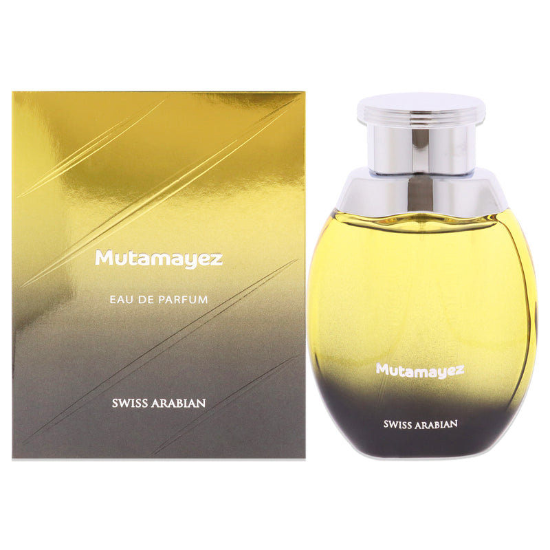 Swiss Arabian Mutamayez by Swiss Arabian for Men - 3.4 oz EDP Spray