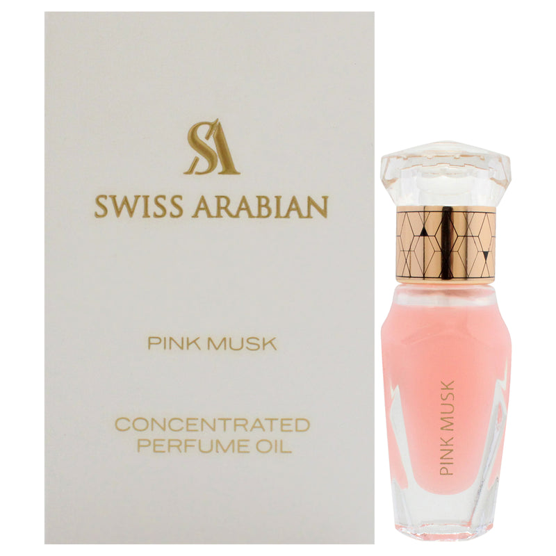 Swiss Arabian Pink Musk by Swiss Arabian for Unisex - 0.4 oz Parfum Oil