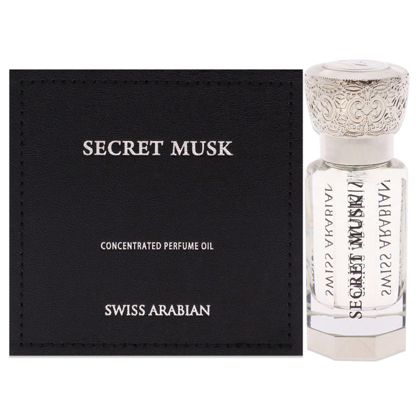 Swiss Arabian Secret Musk by Swiss Arabian for Unisex - 0.4 oz Parfum Oil