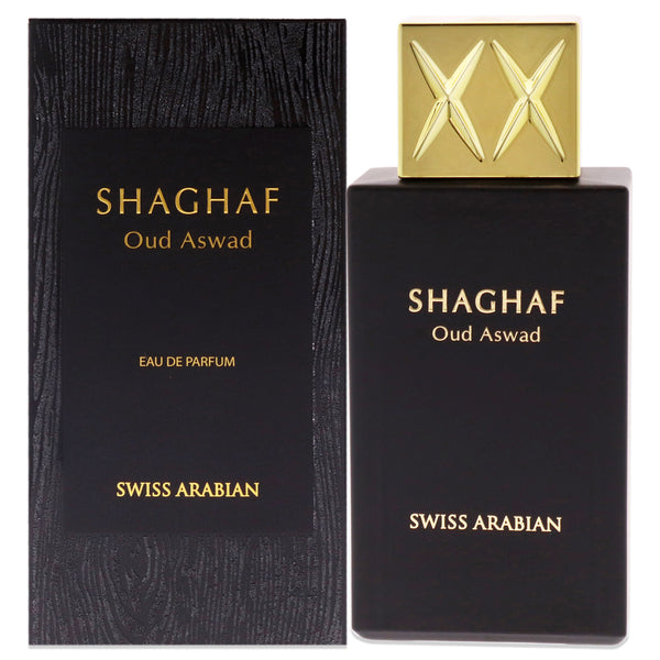 Swiss Arabian Shaghaf Oud Aswad by Swiss Arabian for Unisex - 2.5 oz EDP Spray