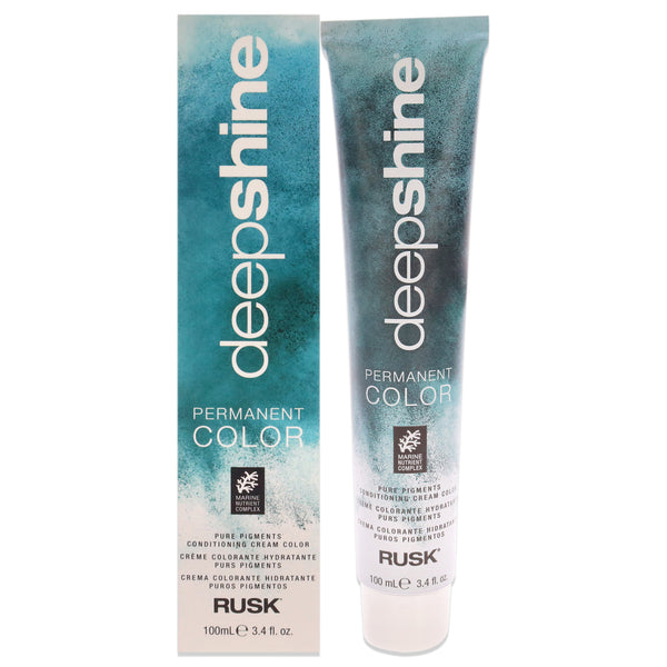 Rusk Deepshine Pure Pigments Conditioning Cream Color - 5.55M Intense Mahogany by Rusk for Unisex - 3.4 oz Hair Color