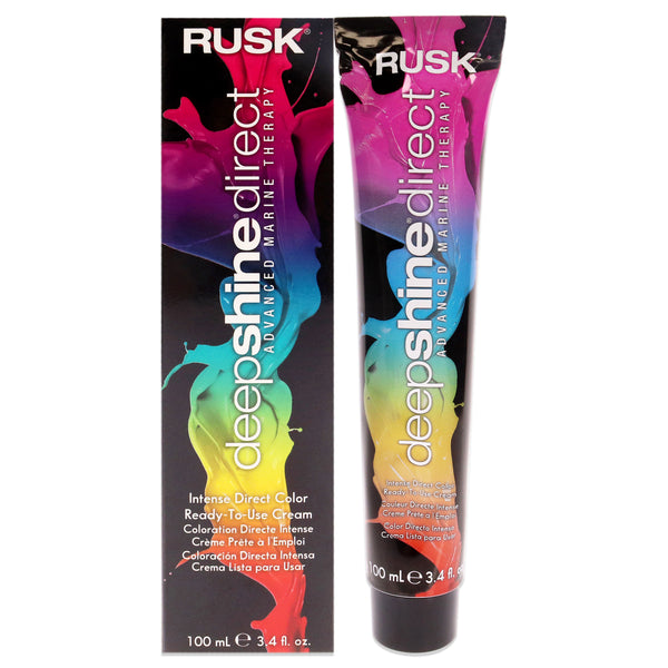 Rusk Deepshine Intense Direct Color - Teal by Rusk for Unisex - 3.4 oz Hair Color