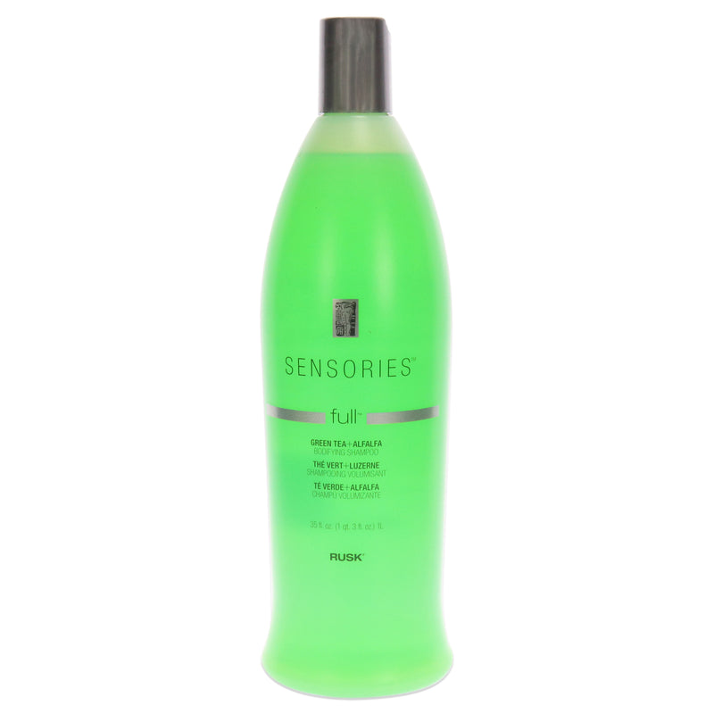 Rusk Sensories Full Green Tea and Alfalfa Bodifying Shampoo by Rusk for Unisex - 35 oz Shampoo