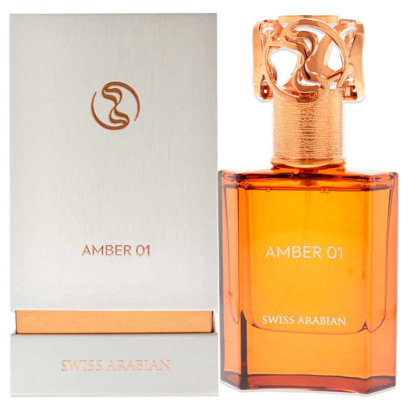 Swiss Arabian Amber 01 by Swiss Arabian for Unisex - 1.7 oz EDP Spray