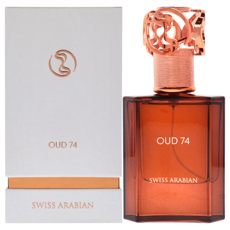 Swiss Arabian Oud 74 by Swiss Arabian for Unisex - 1.7 oz EDP Spray