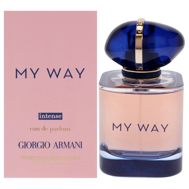 Giorgio Armani My Way Intense by Giorgio Armani for Women - 1.7 oz EDP Spray (Refillable)