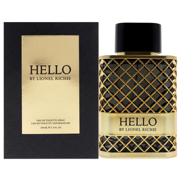 Lionel Richie Hello by Lionel Richie for Men - 3.4 oz EDT Spray