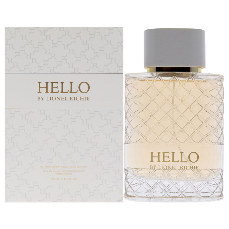 Lionel Richie Hello by Lionel Richie for Women - 3.4 oz EDT Spray