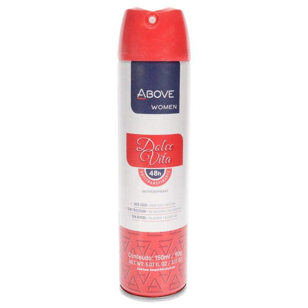 Above 48 Hours Antiperspirant Deodorant - Dolce Vita by Above for Women - 3.17 oz Deodorant Spray