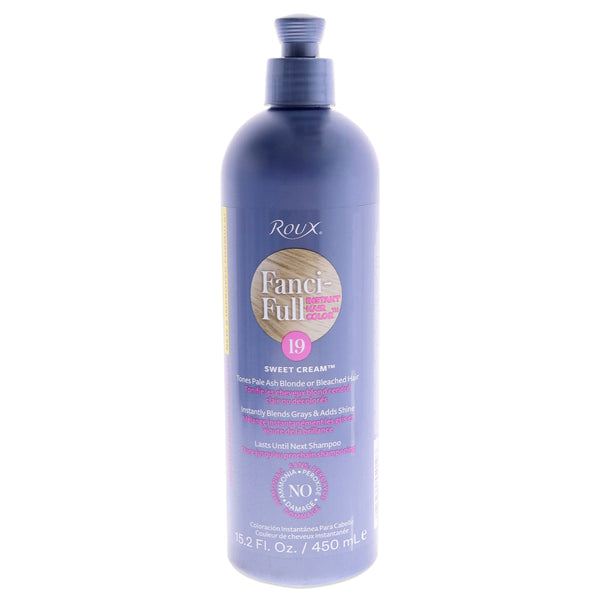 Roux Fanci-Full Rinse Instant Hair Color - 19 Sweet Cream by Roux for Unisex - 15.2 oz Hair Color