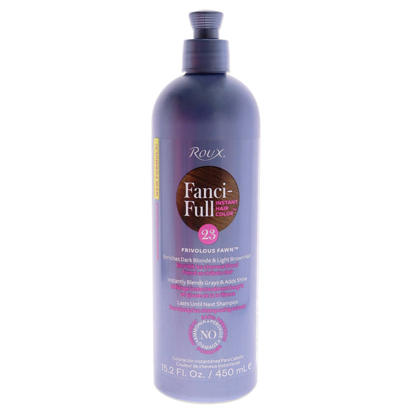 Roux Fanci-Full Rinse Instant Hair Color - 23 Frivolous Fawn by Roux for Unisex - 15.2 oz Hair Color