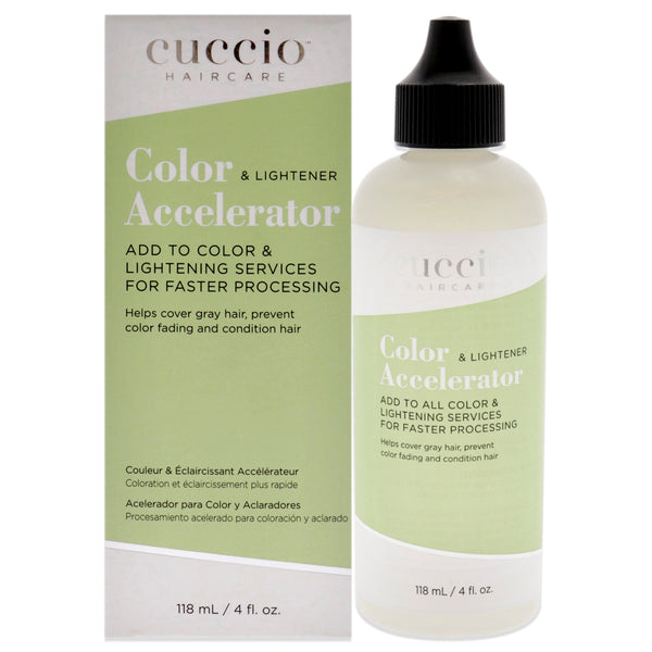 Cuccio Haircare Color and Lightener Accelerator by Cuccio Haircare for Unisex - 4 oz Lightener