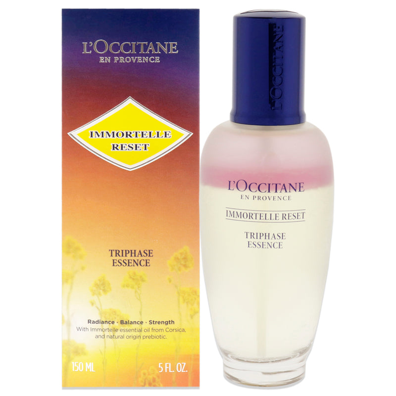 L'Occitane Immortelle Reset Triphase Essence by LOccitane for Women - 5 oz Essence