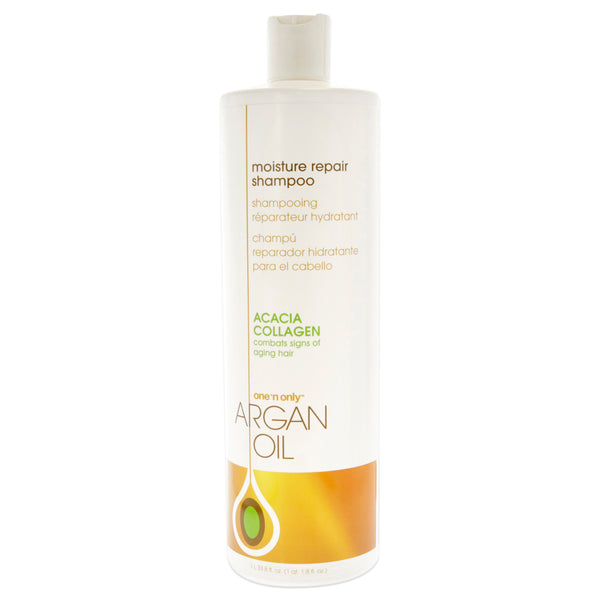 One n Only Argan Oil Moisture Repair Shampoo by One n Only for Unisex - 33.8 oz Shampoo