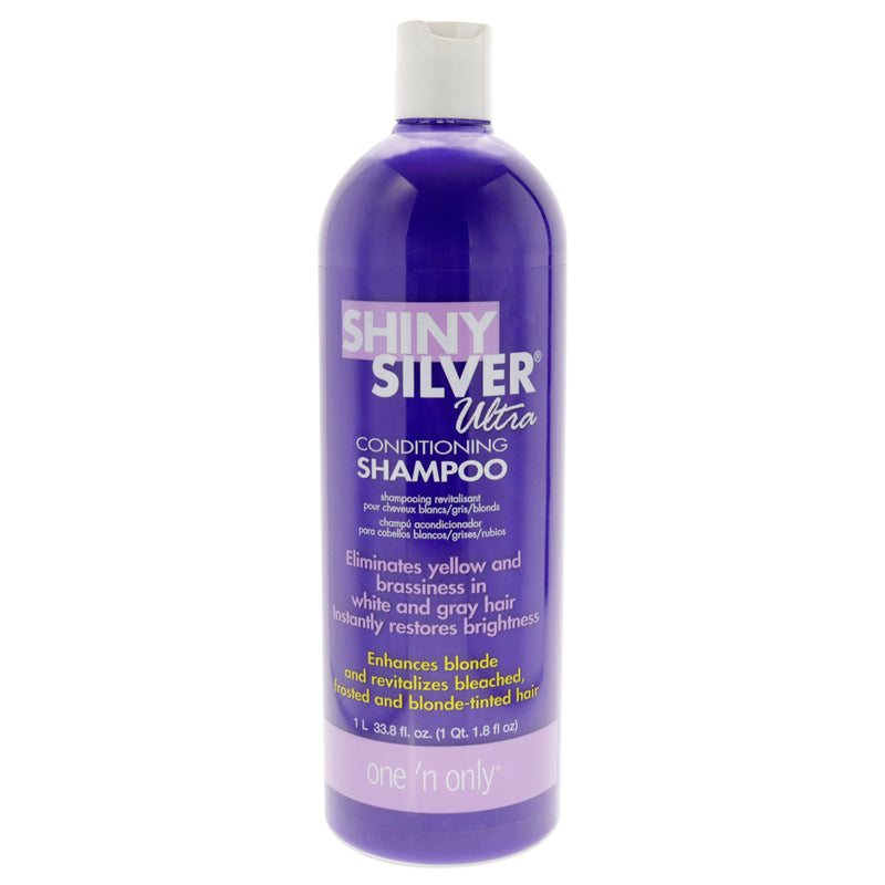 One n Only Shiny Silver Ultra Conditioning Shampoo by One n Only for Unisex - 33.8 oz Shampoo