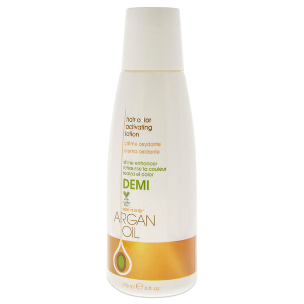 One n Only Argan Oil Hair Color Demi Activating Lotion by One n Only for Unisex - 6 oz Lotion