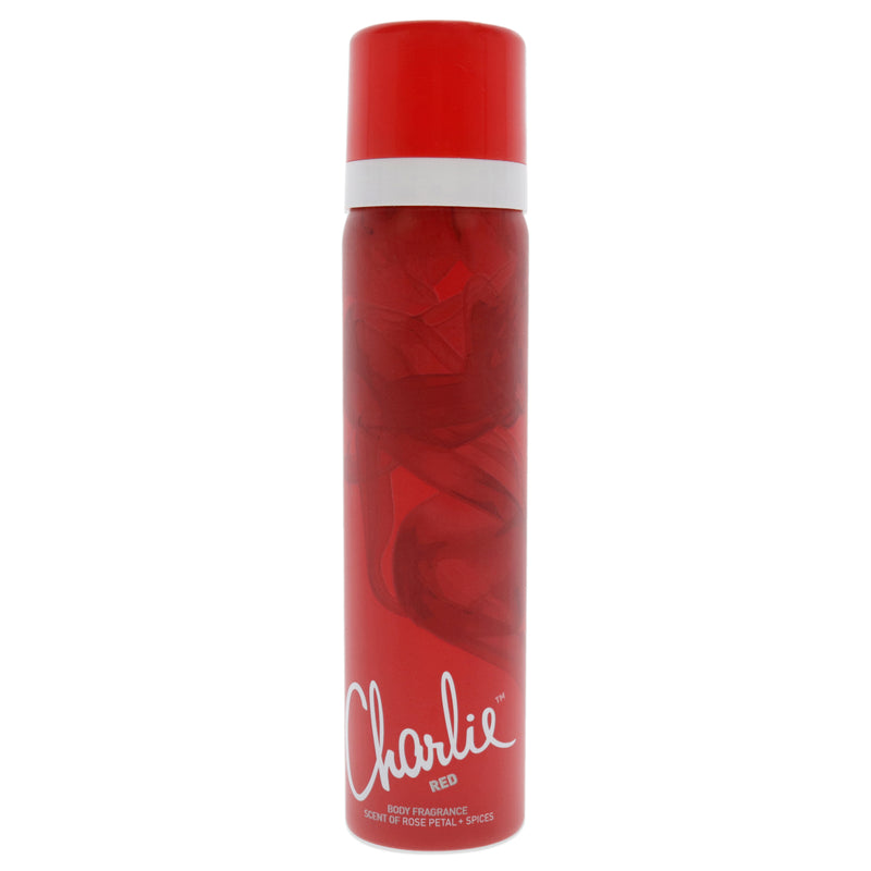 Revlon Charlie Red by Revlon for Women - 2.5 oz Body Spray