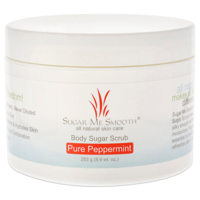 Sugar Me Smooth Body Scrub - Pure Peppermint by Sugar Me Smooth for Unisex - 8.9 oz Scrub