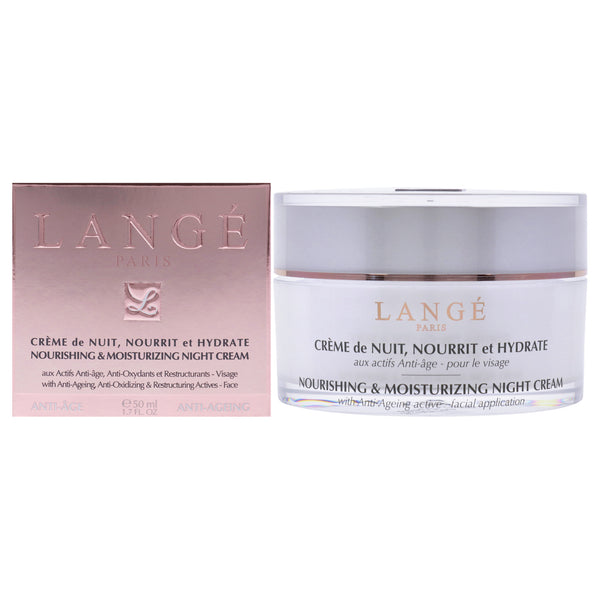 Lange Nourishing and Moisturizing Night Cream by Lange for Unisex - 1.7 oz Cream